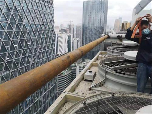 數臺冷卻水塔串聯時要留意的問題(冷卻水塔串聯管道